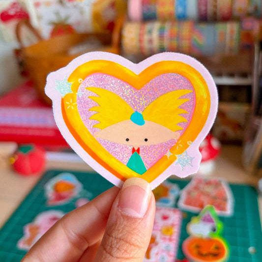 Helga’s Arnold Locket Sticker
