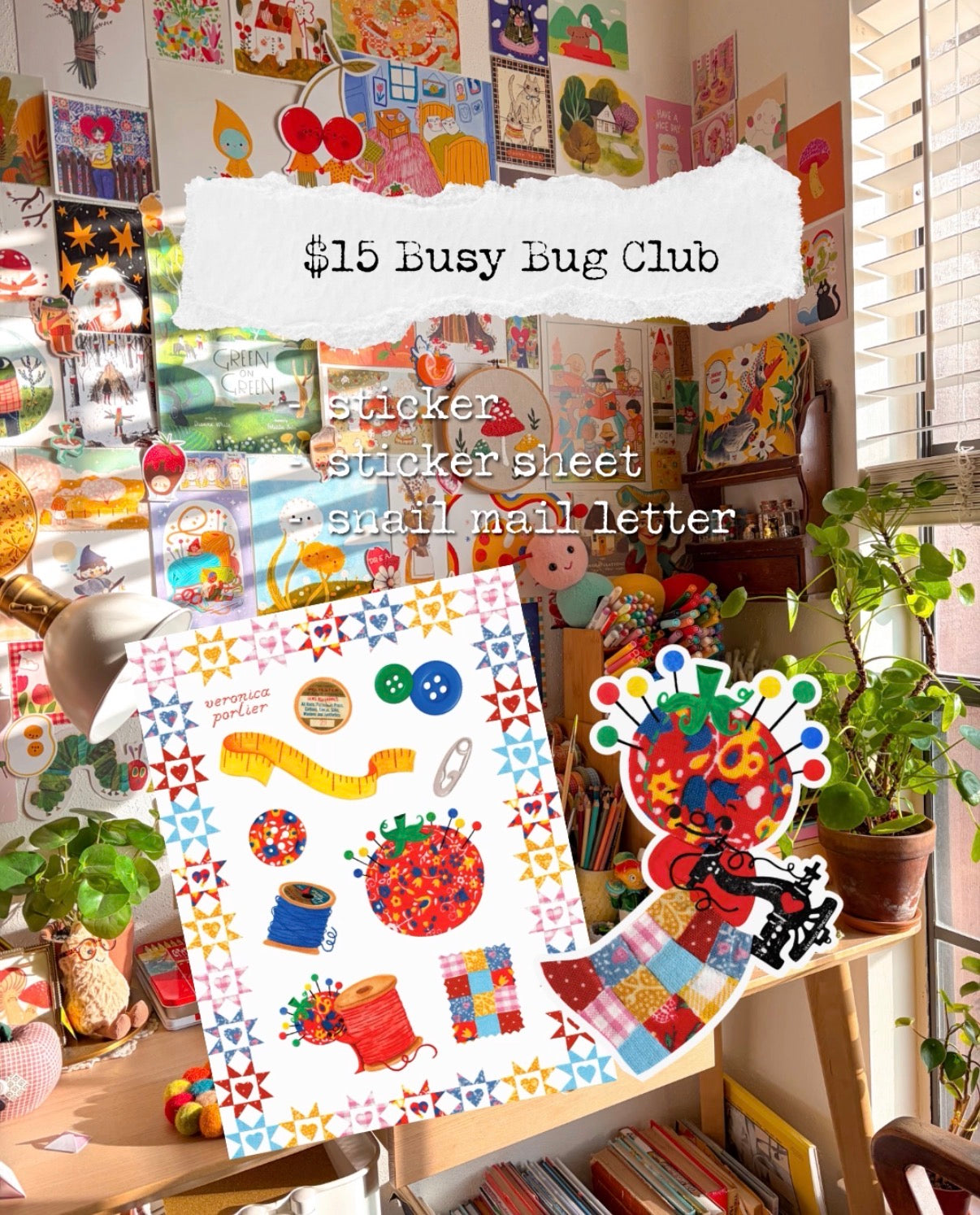Busy Bug’s Snail Mail Clubs