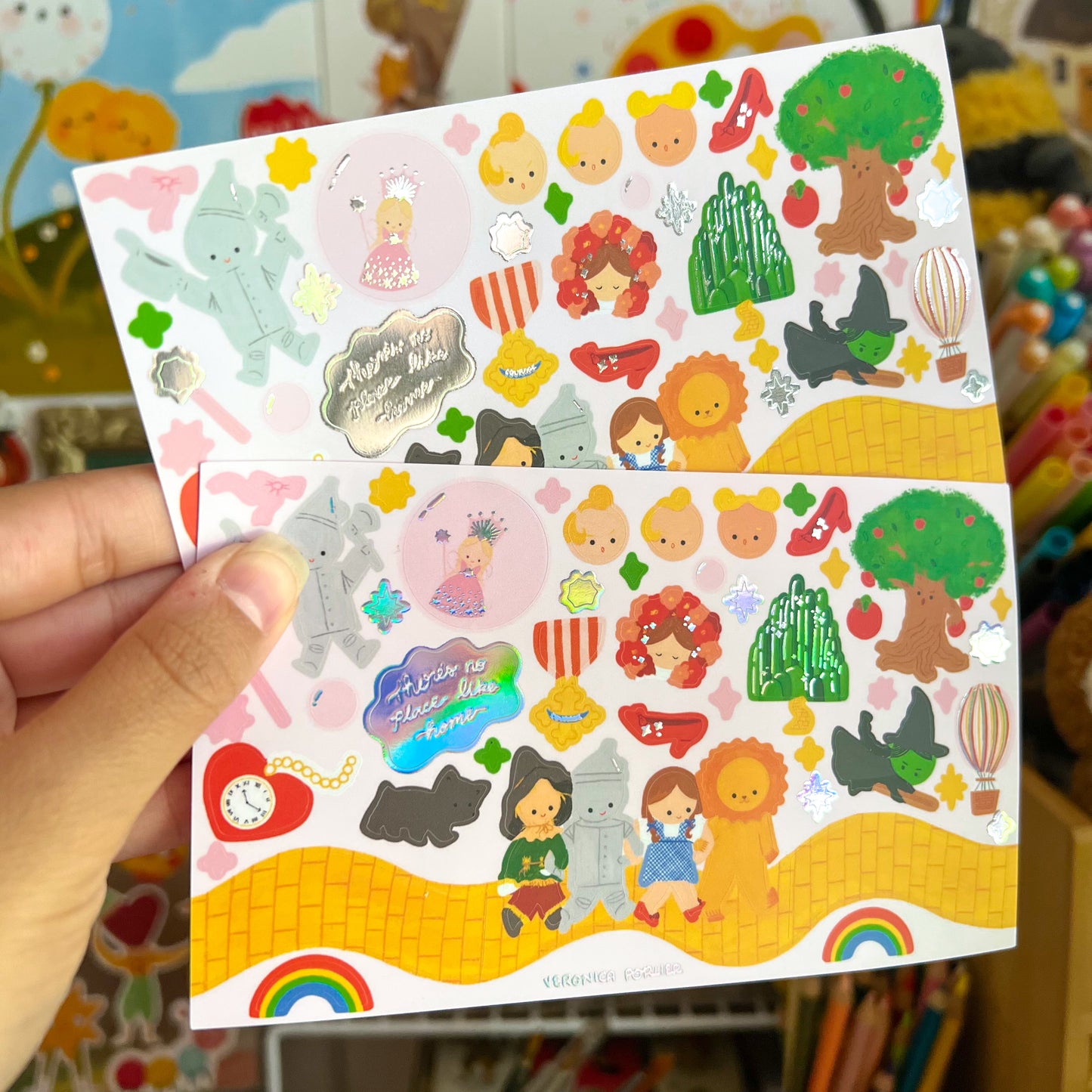 Wizard Of Oz/Wicked Sticker Sheet