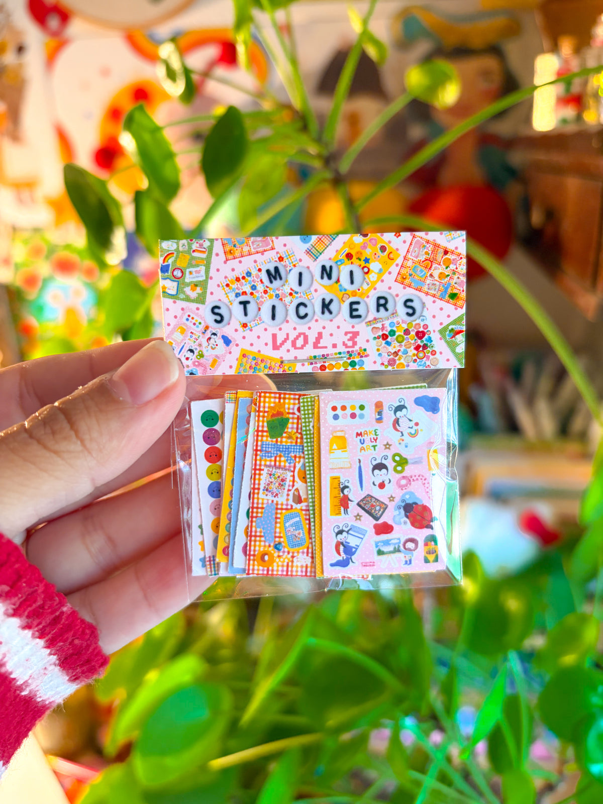 Mini Sticker Pack $12