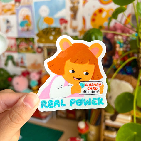 DW Real Power Sticker