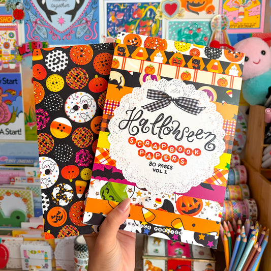 Halloween Scrapbook Paper Pad Vol. 1