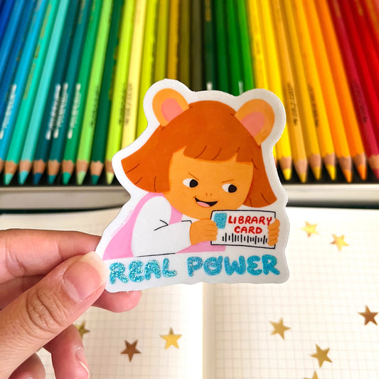 DW Real Power Sticker