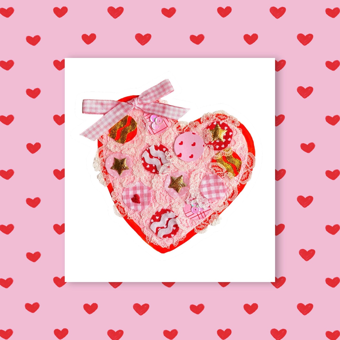 Unique Valentine’s Chocolate Box Print