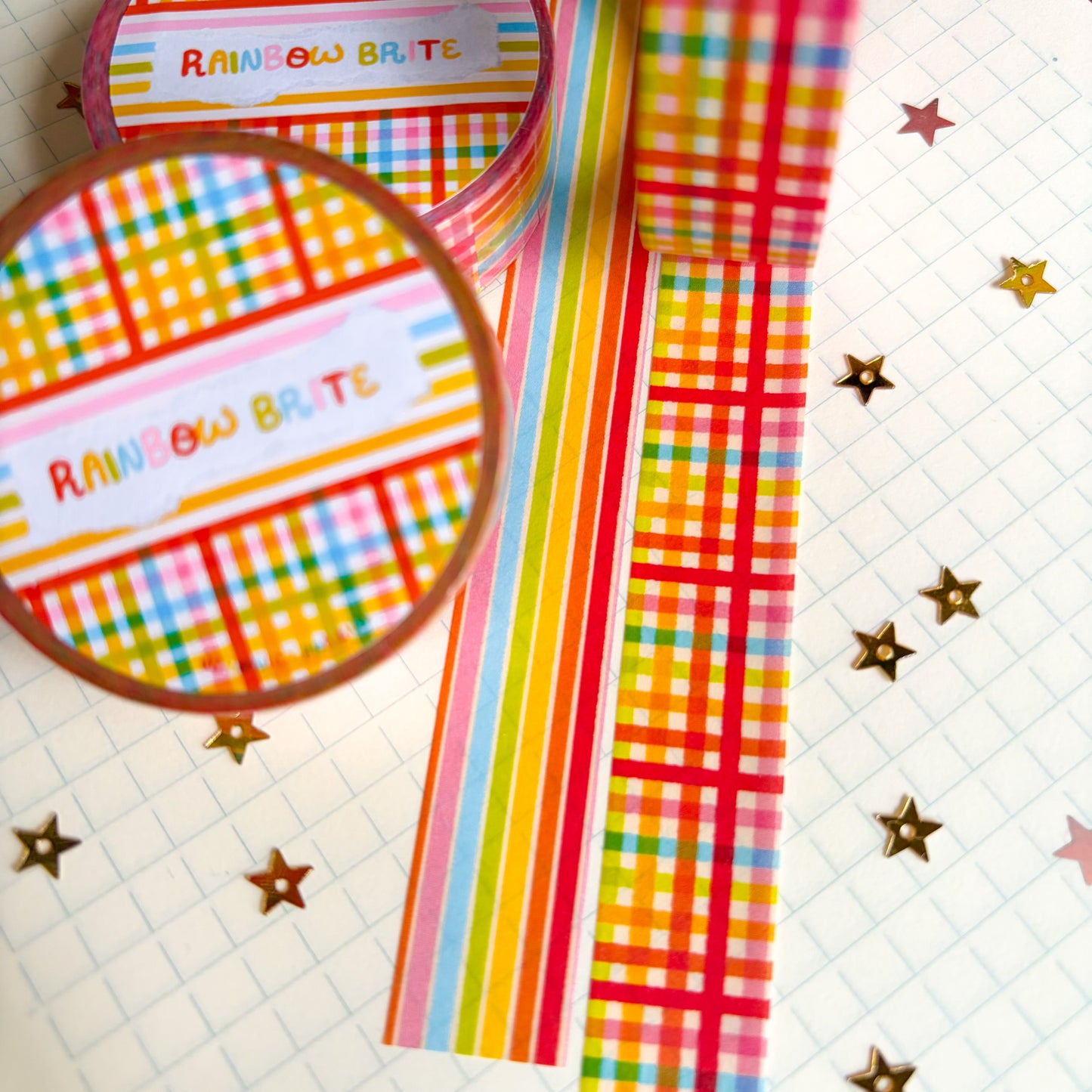 Rainbow Brite Washi Tape
