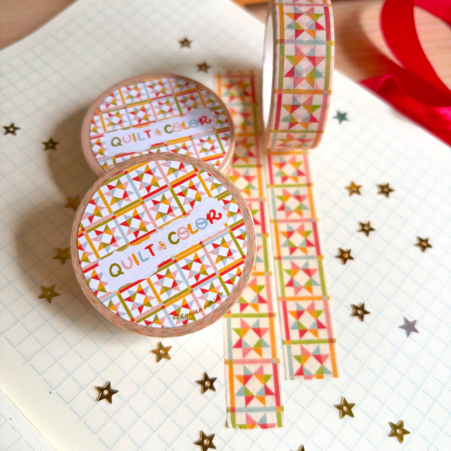 Quilt of Color Washi Tape