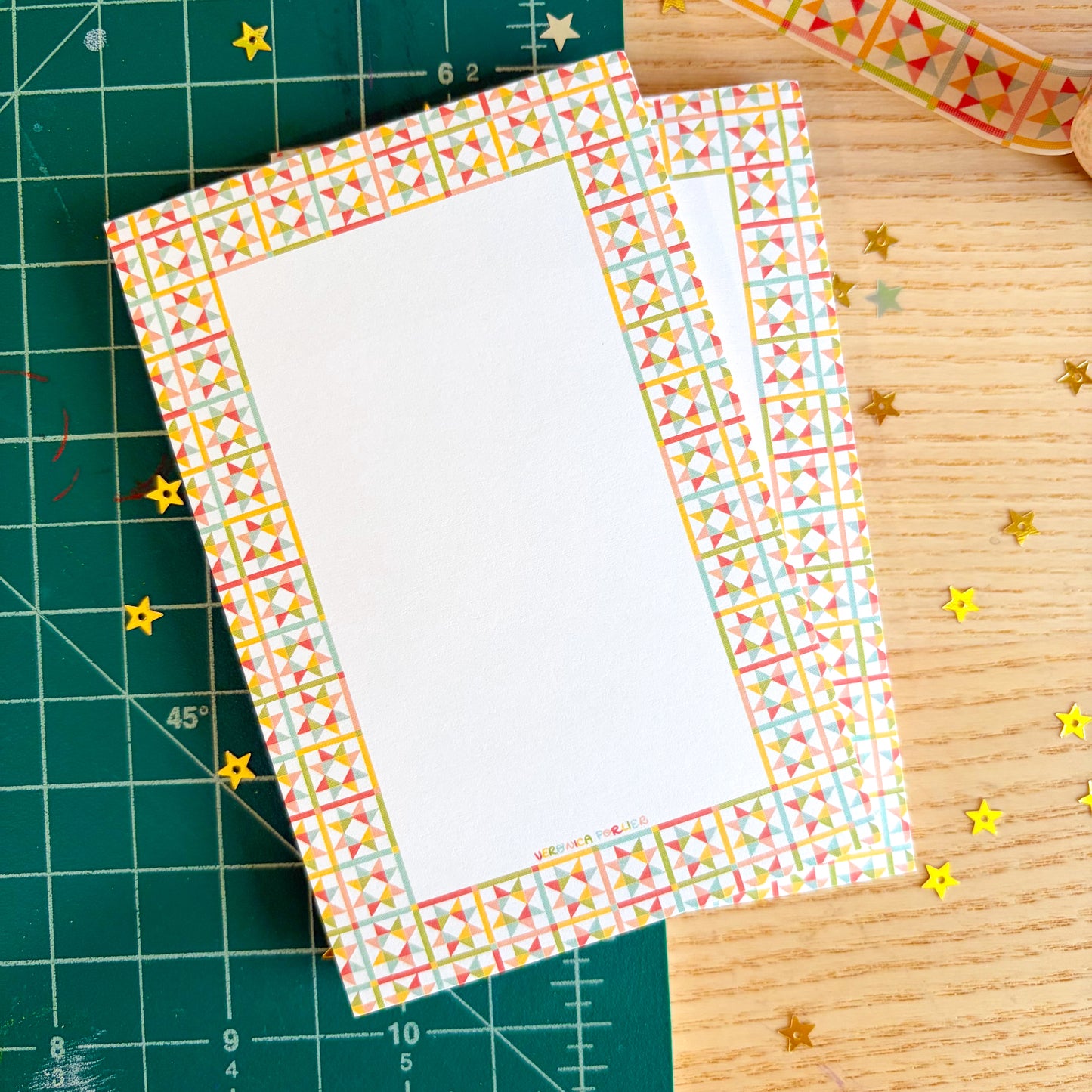 Quilt of Color Memo Pad