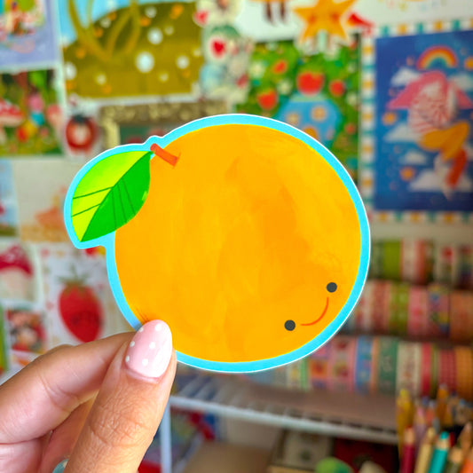 Clementine Big Head Sticker