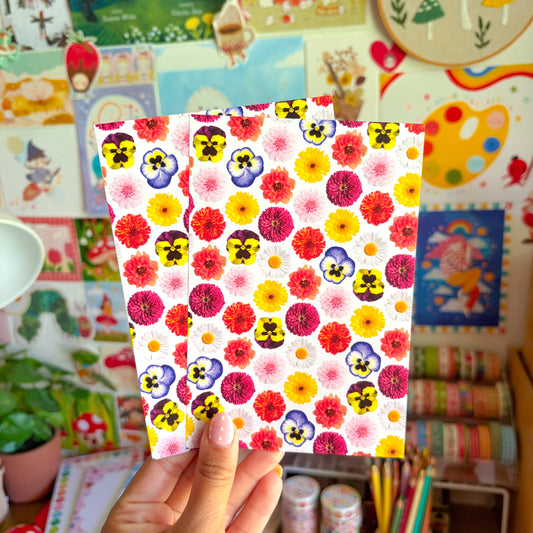 Floral Scrapbook Paper (Set of 3)