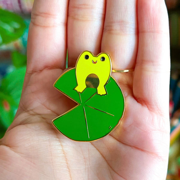 Frog Enamel Pin