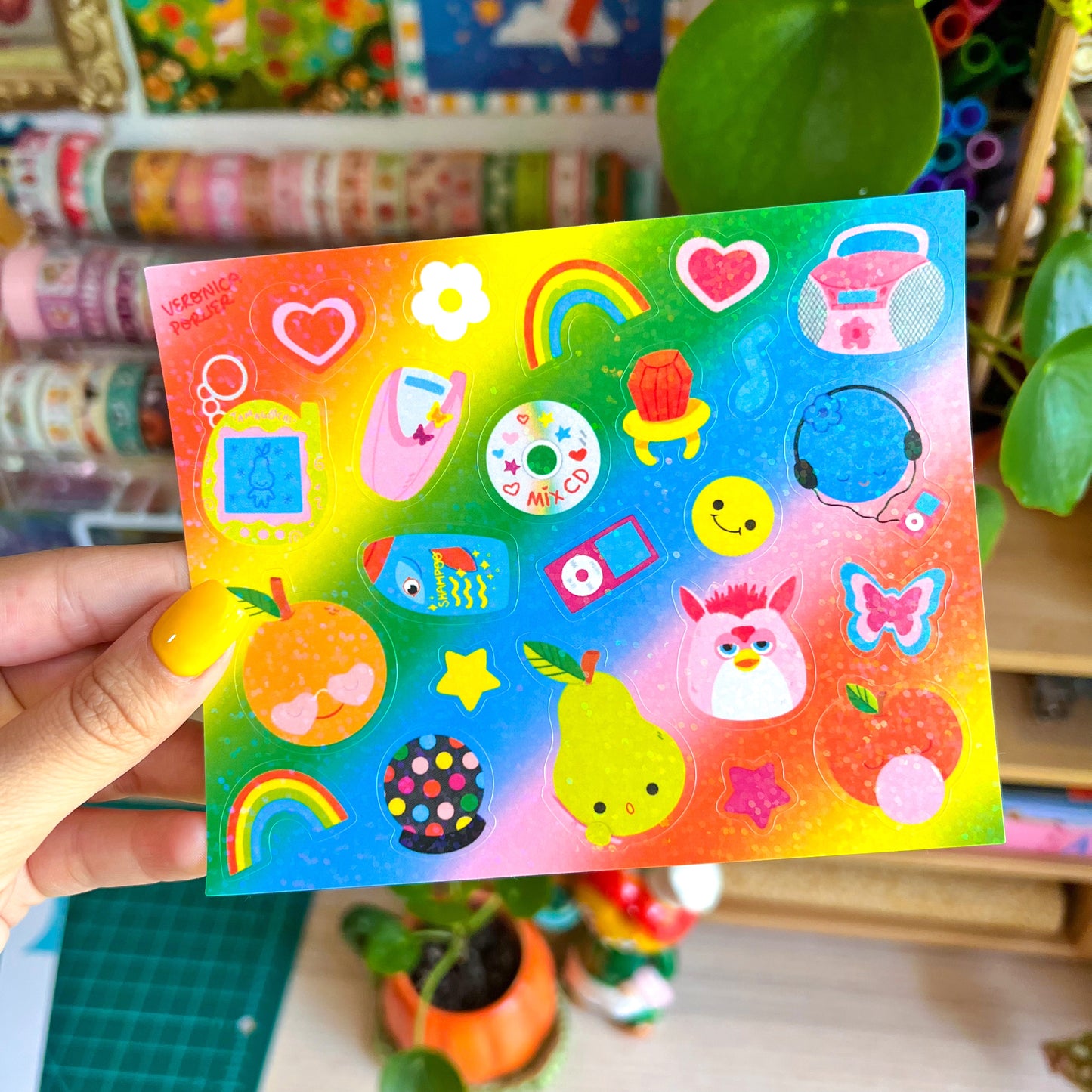 Nostalgia Sticker Sheet (Set of 2)