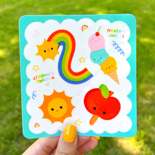 Summer Sticker Sheet