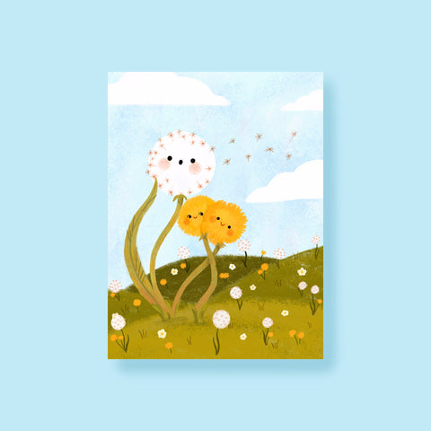 Dandelions Art Print